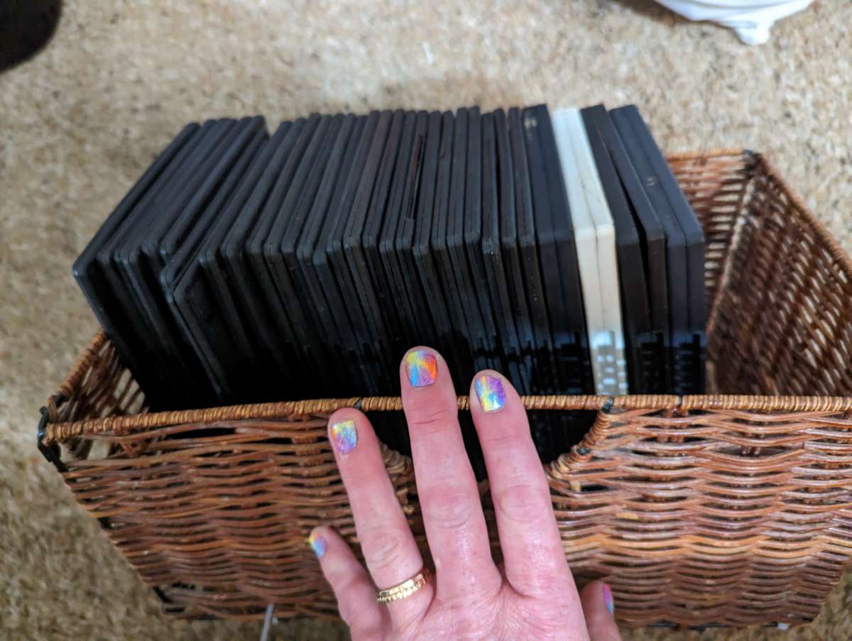 Empty CD and DVD Cases