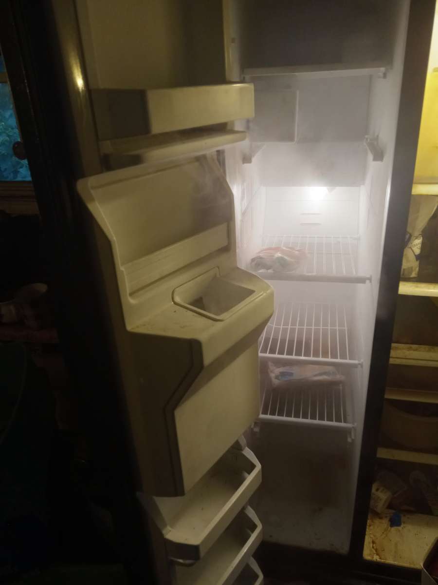 Samsung side by side refrigerator