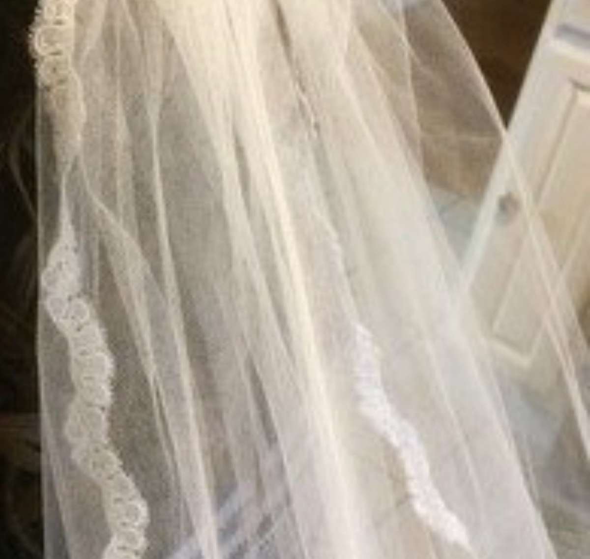 pearl and Bead Davids Bridal Veil