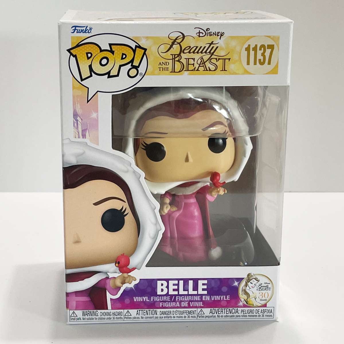 1137 Winter Belle Funko Pop Beauty  Beast NIB