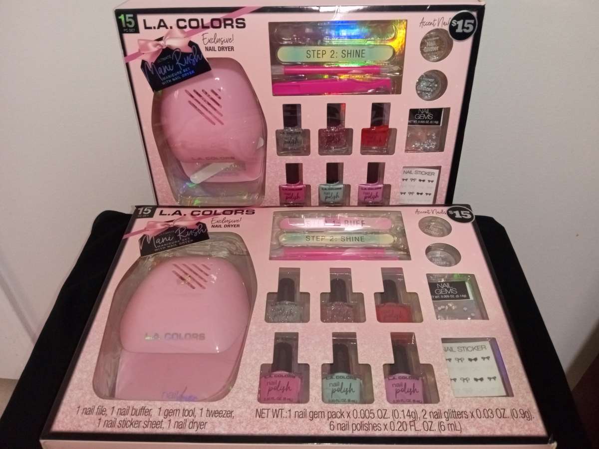 two manicure sets bundle