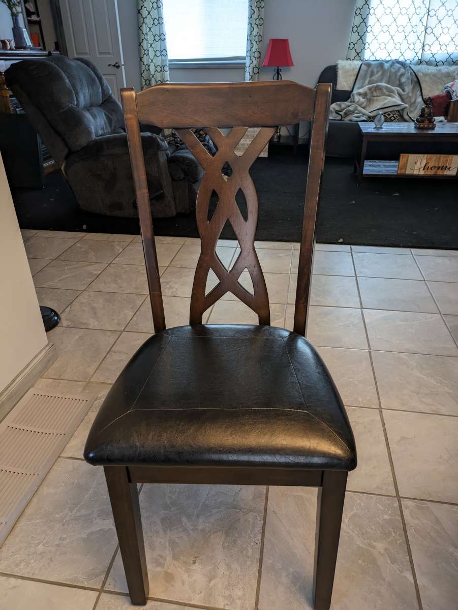 dining room table and chairs