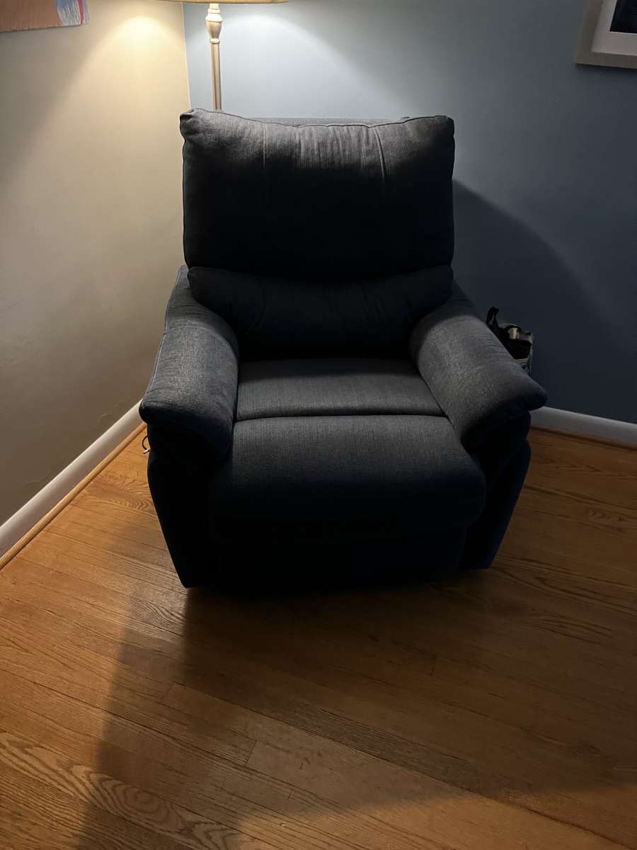 Blue Recliner