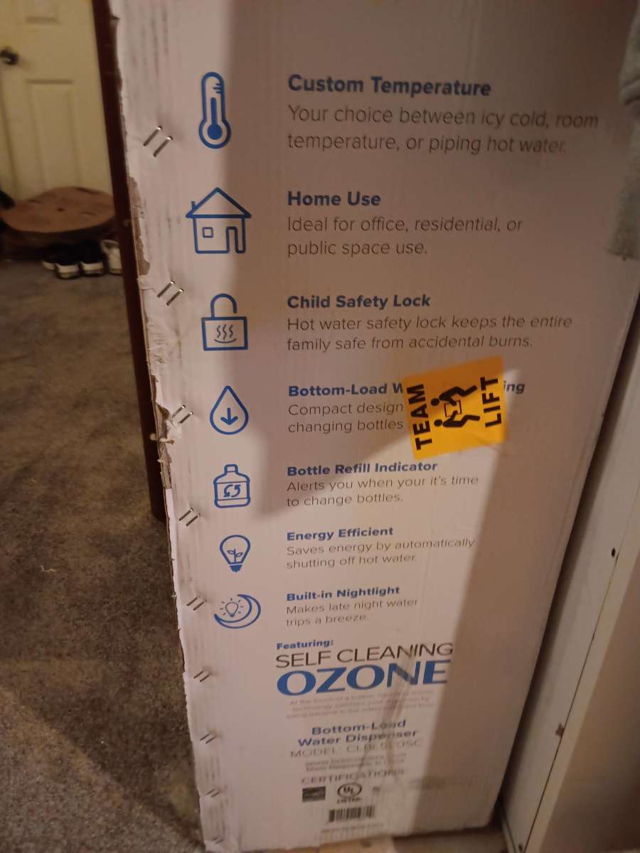 Brio water dispenser