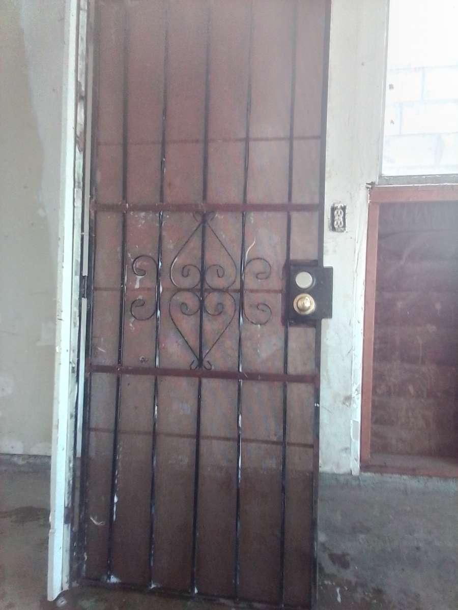 screen metal door