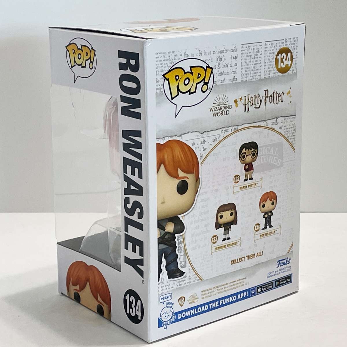 134 Ron Weasley Funko Pop Harry Potter 20th Anniv MIB