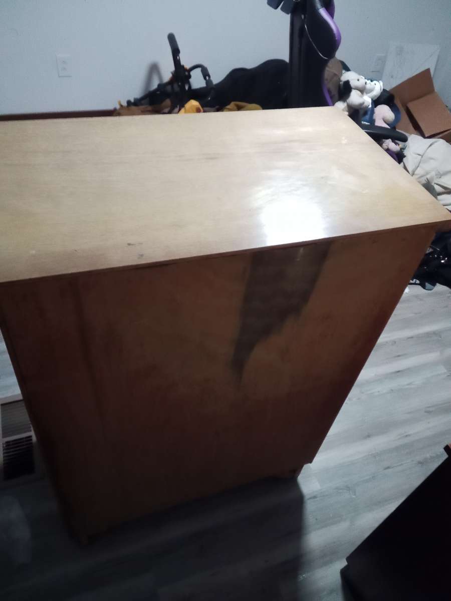 wooden dresser