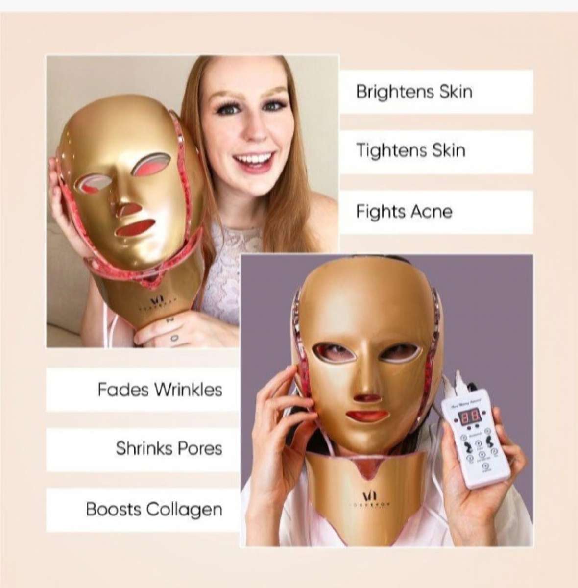 VogueNow Dermawave Photon Mask