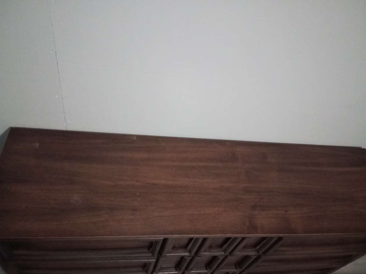 wooden dresser
