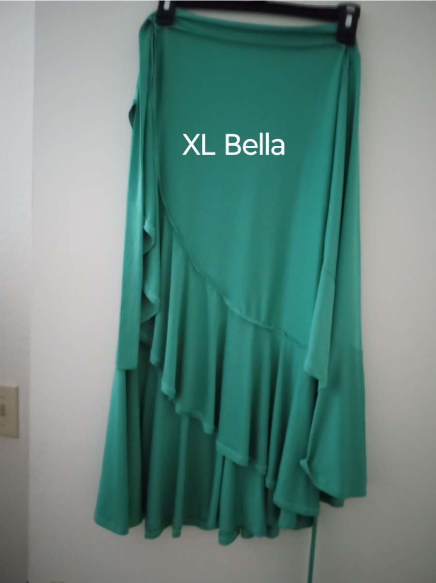 BNWT LuLaRoe XL outfit Bella wrap skirt and XL Morgan 35