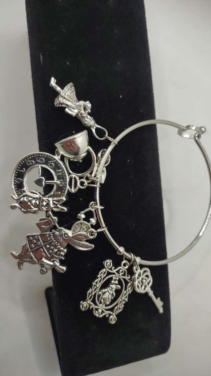 fairy tale silver charm bracelet
