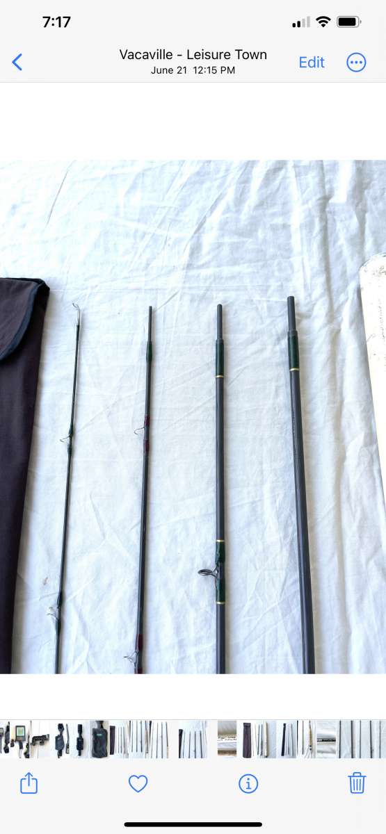 pre owned A Fisher 9ft fly fishing Rod