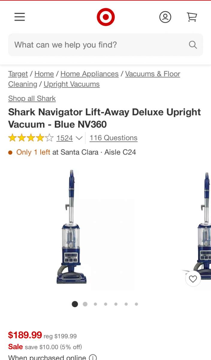 shark navigator vacuum brand new box never opened