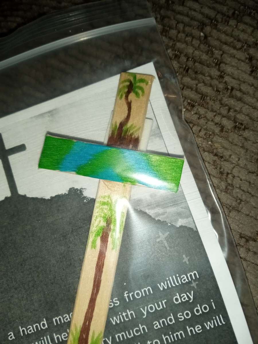 hand made crosses 3 each