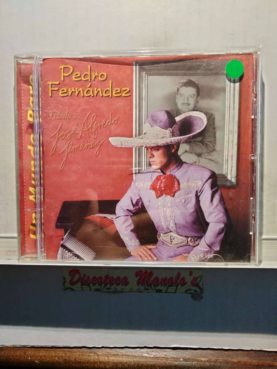 PEDRO FERNANDEZ TRIBUTO A JOSE ALFREDO JIMENEZ CD USADO