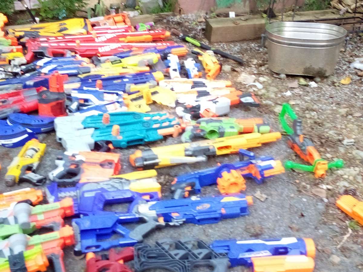 nerf gun lot