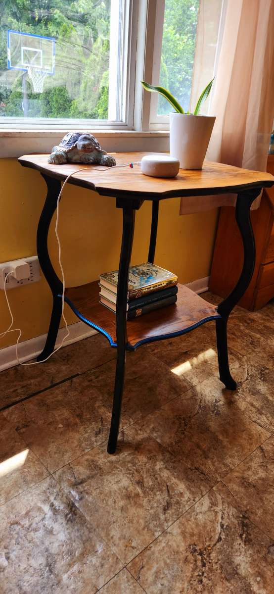 Blue Trim Coffee Table