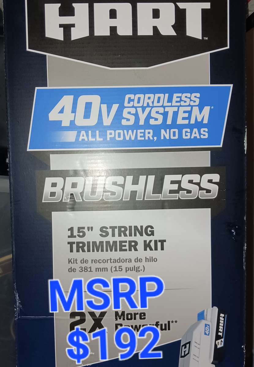 Hart string trimmer kit