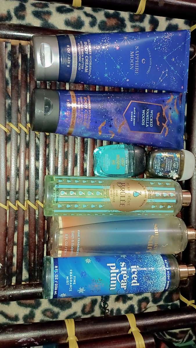 bath and body work most are almost brand new and others are