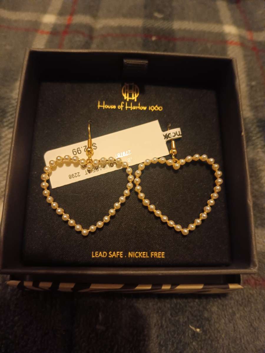 heart boot earrings sterling silver