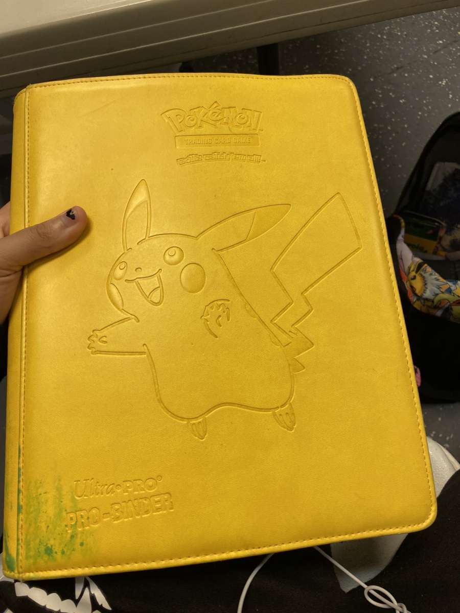 Pokmon binder and cards