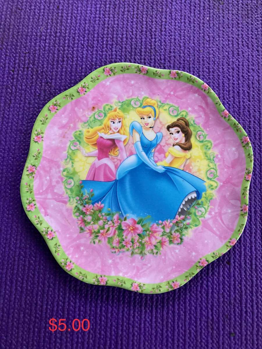 Disney Princess plate