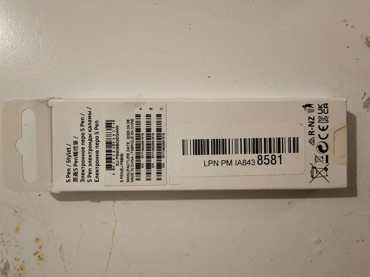 Genuine Samsung Galaxy S22 Ultra S Pen with Bluetooth