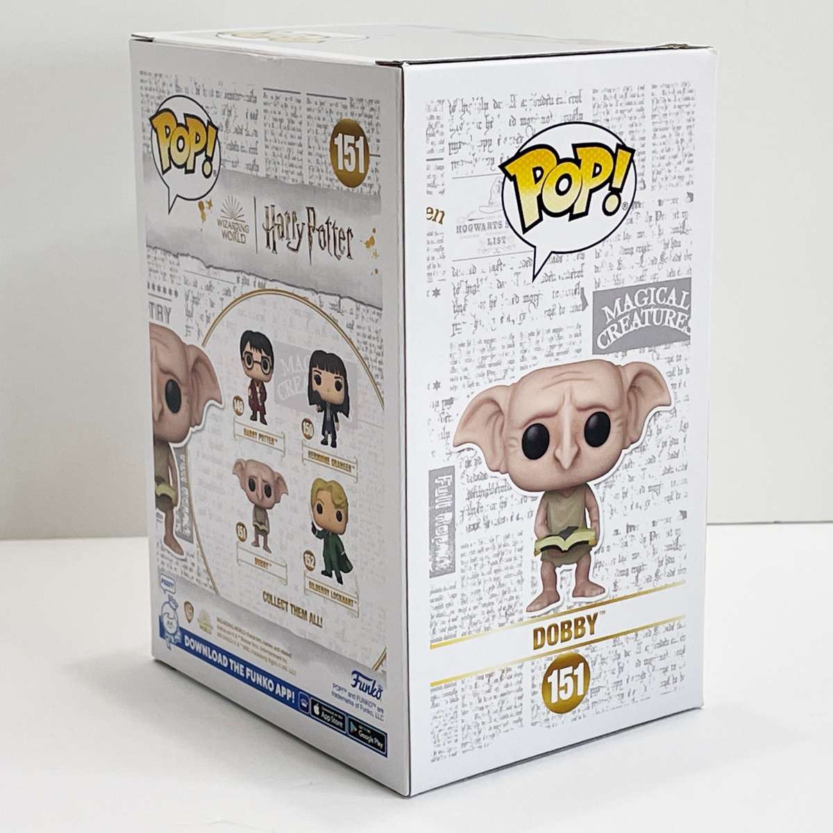151 Dobby Harry Potter Funko Pop Chamber of Secrets NIB