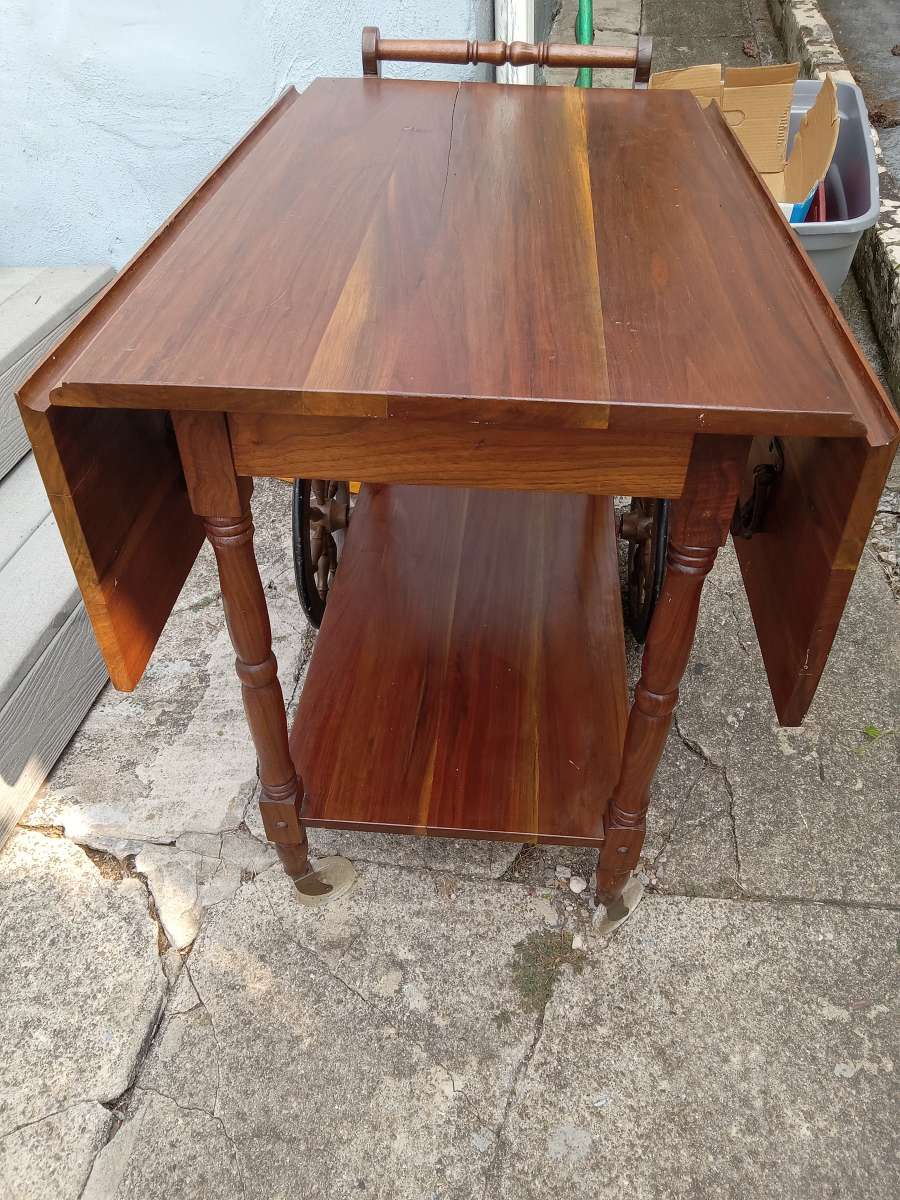Vintage Cherry Tea Bar Cart
