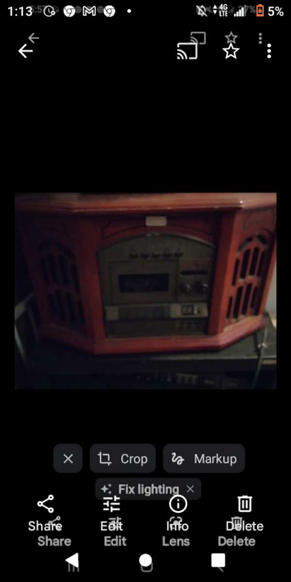 Sylvania record player