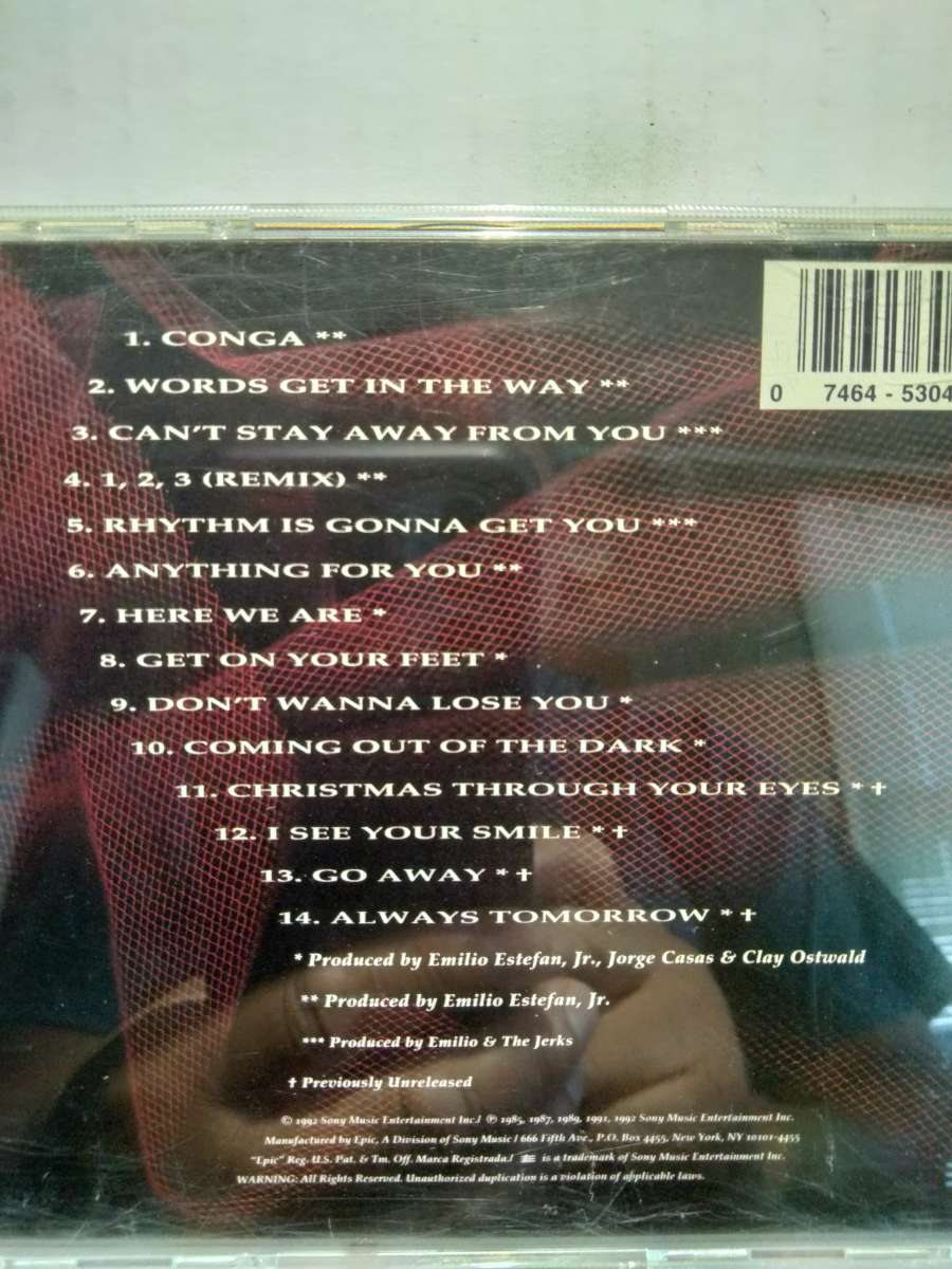 GLORIA ESTEFAN GREATEST HITS CD USADO EN EXC COND