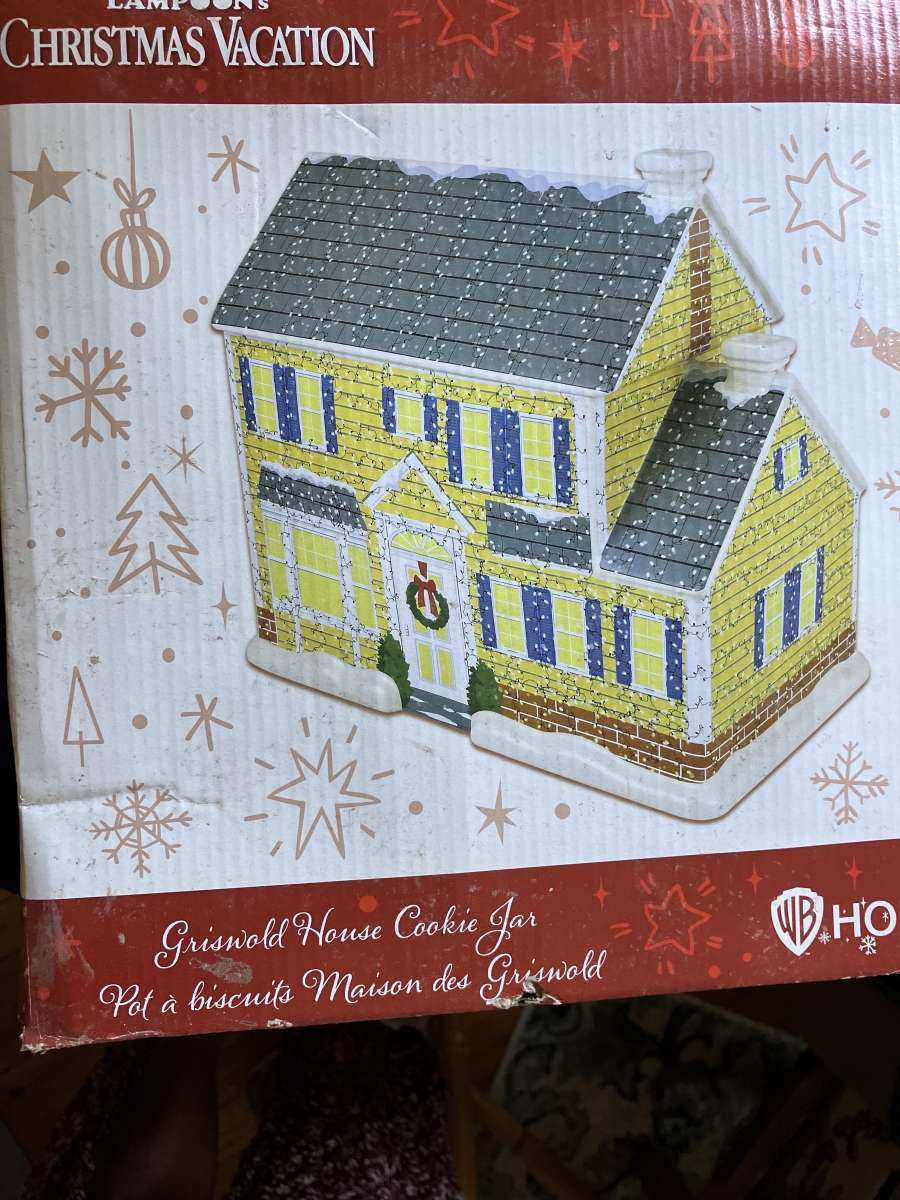 Griswalds Christmas House Cookie Jar