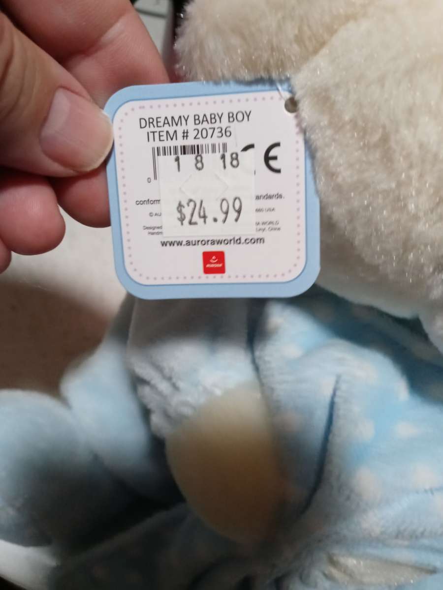 BRAND NEW MUSICAL TEDDY BEAR PLAYS ROCK A BYE BABY SONG