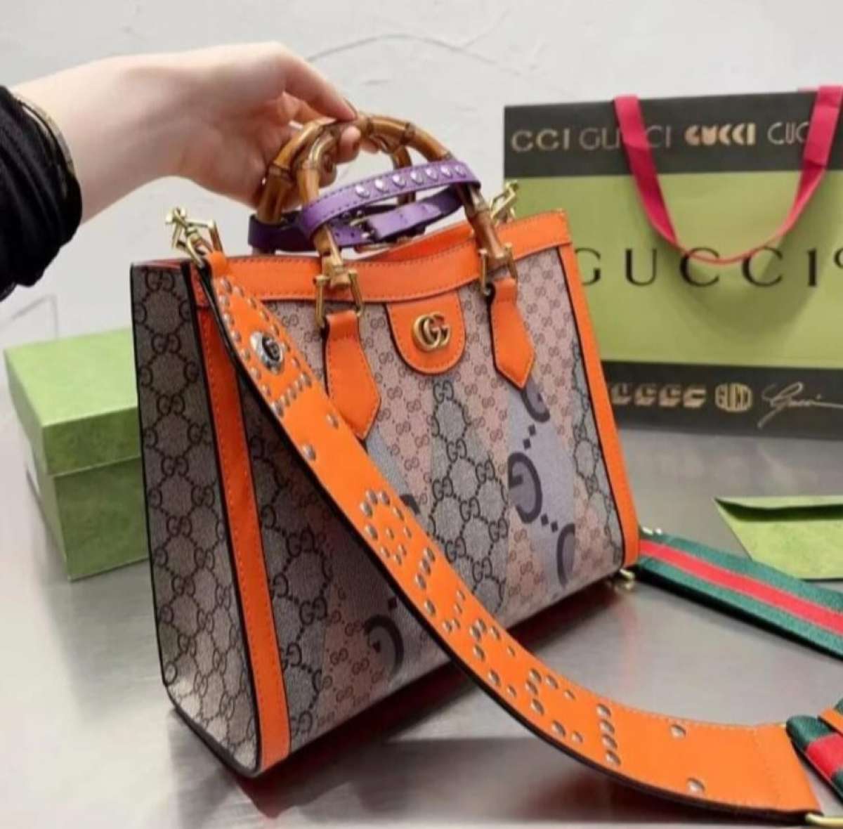 Gucci orange bag