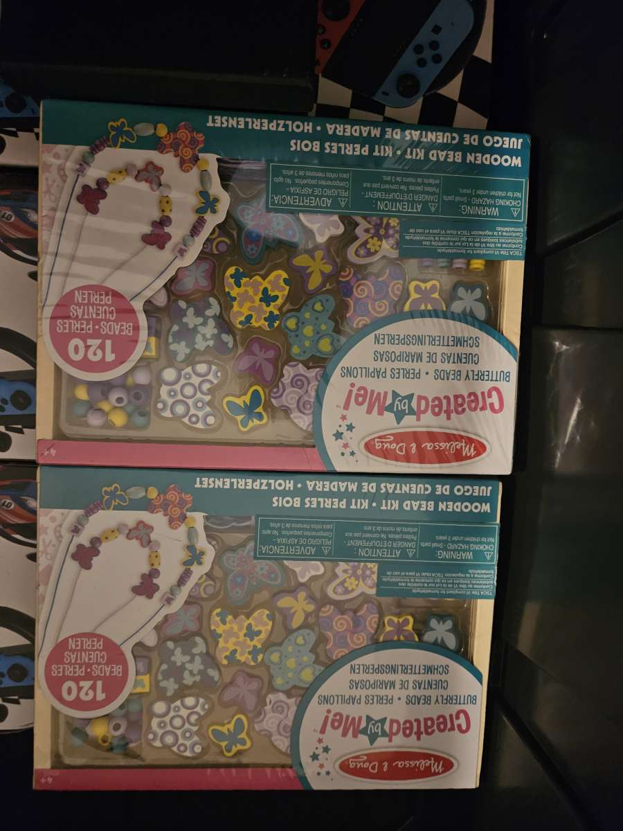 melissa and doug butterfly beads