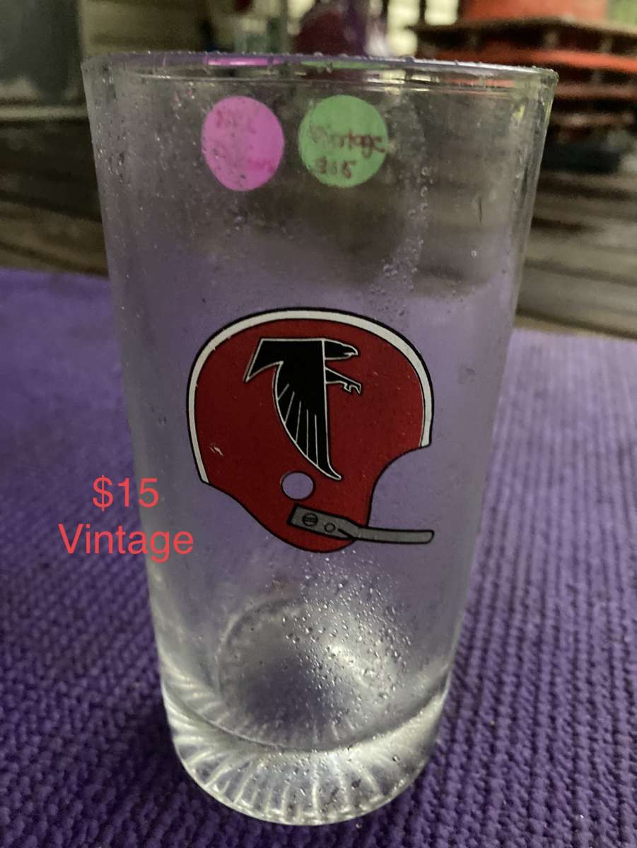 Atlanta Falcon glassware