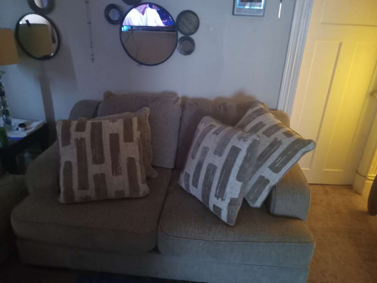 Ashley sofa and loveseat