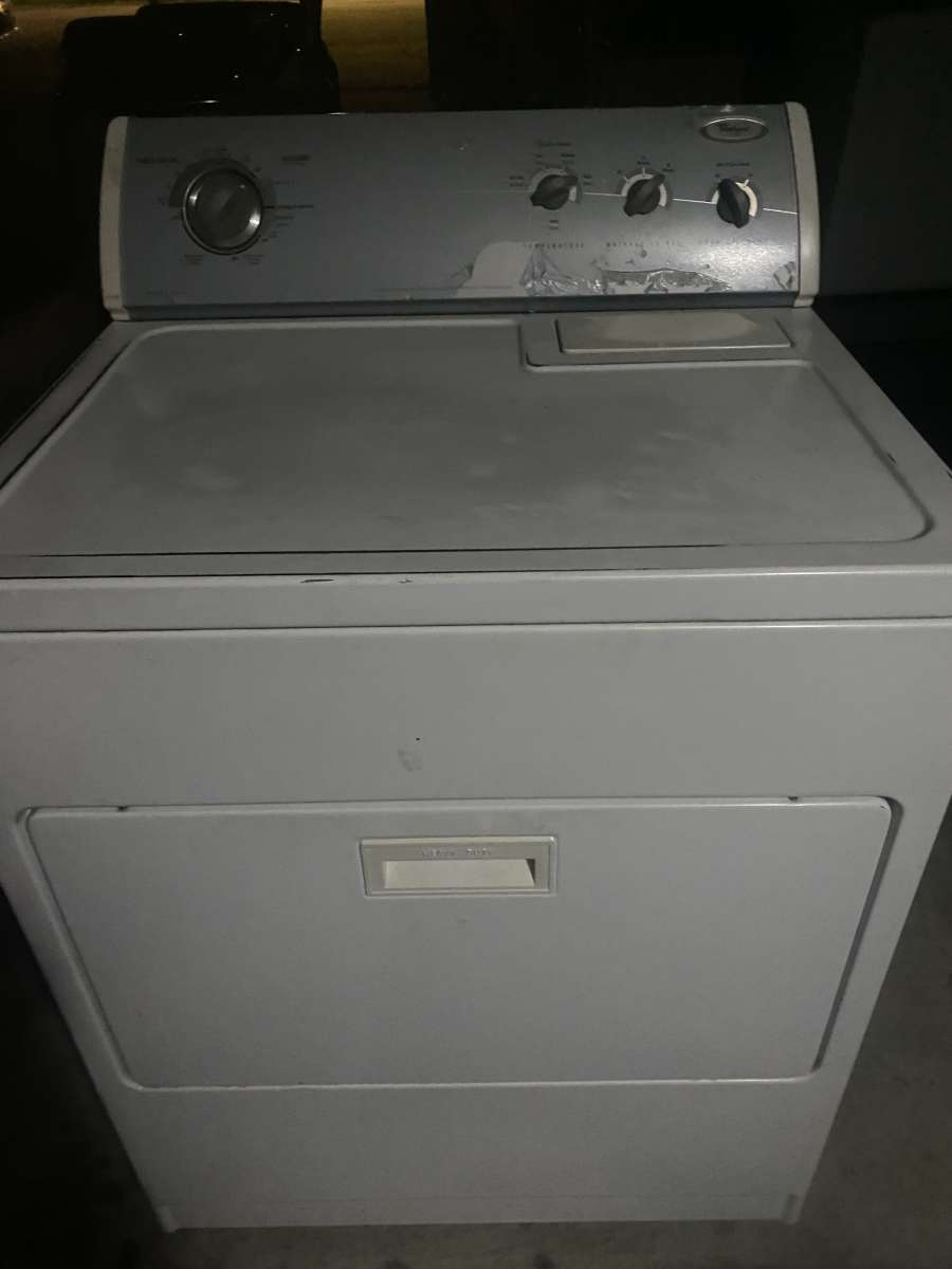 whirlpool dryer only