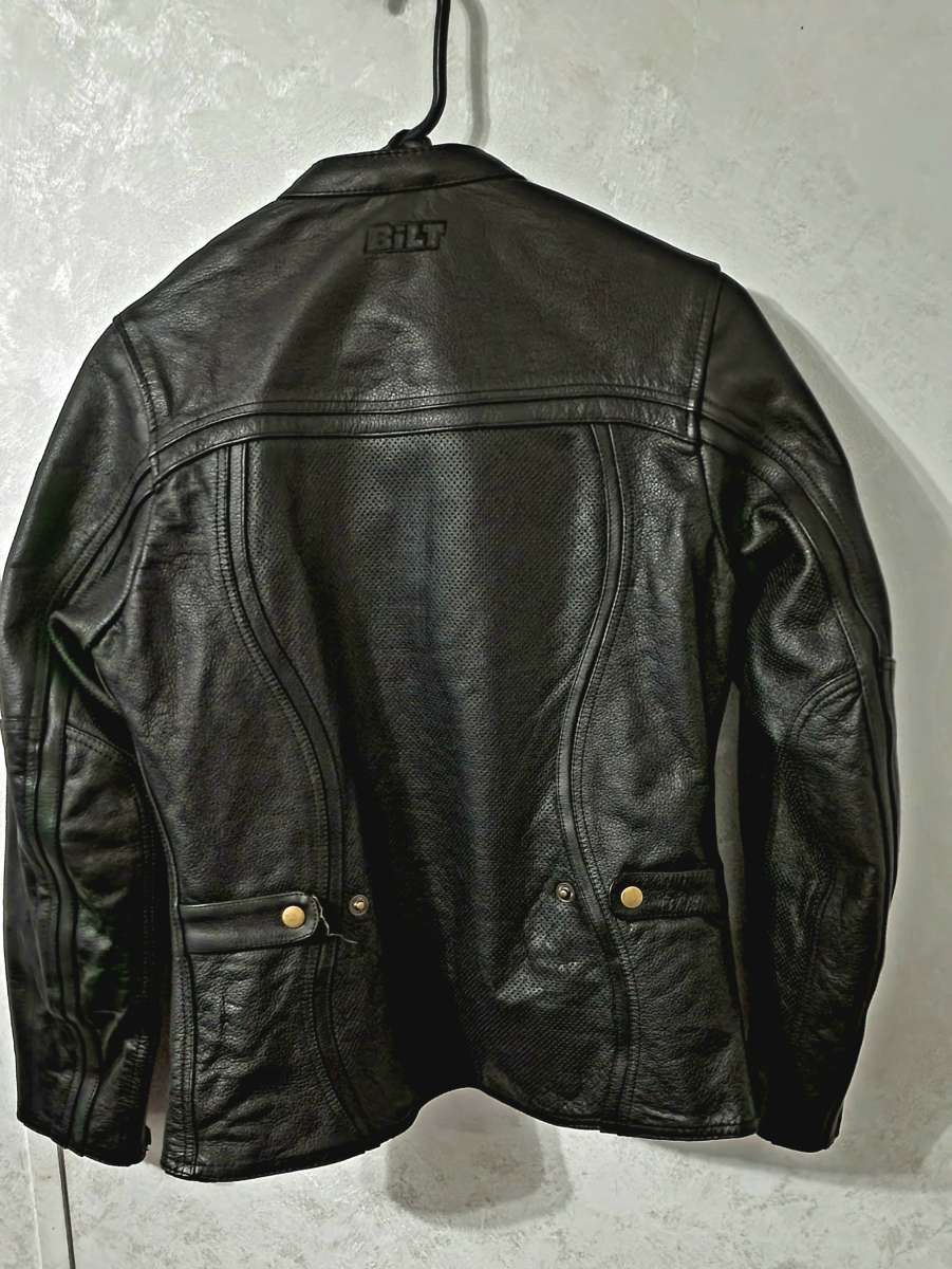 Bilt leather motorcycle jacket