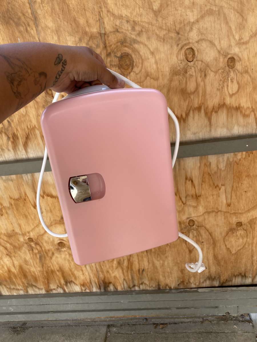 skin care mini fridge