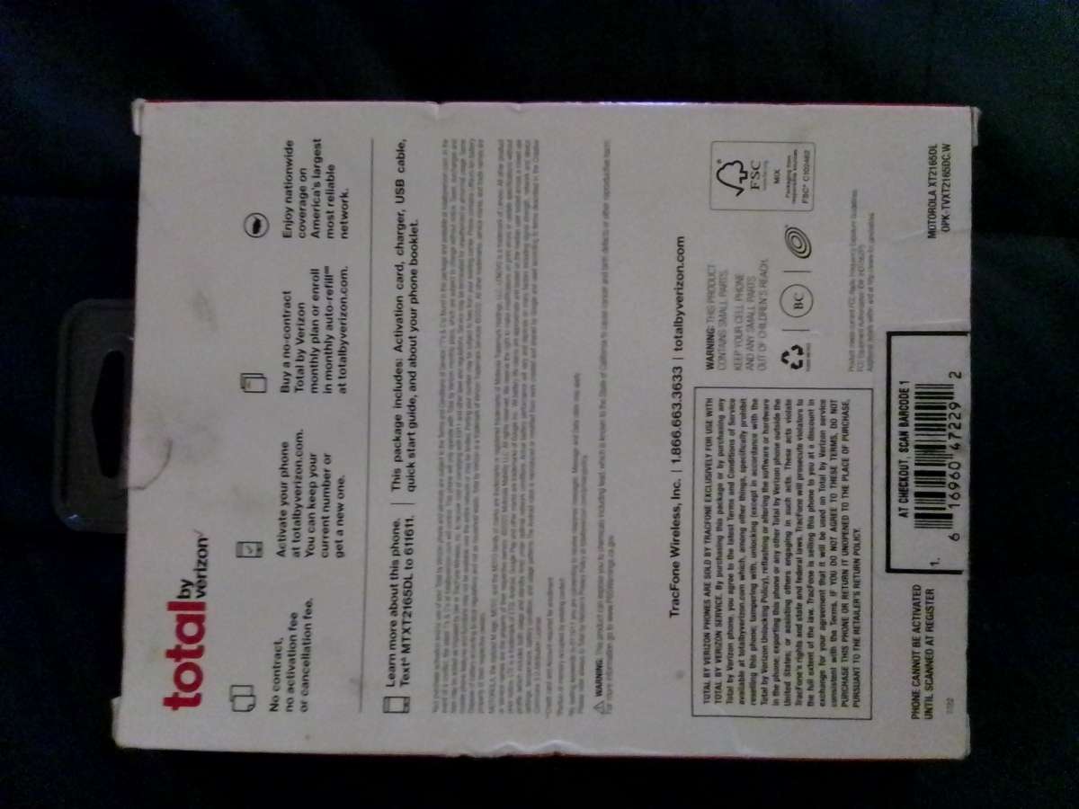 Moto G Total Wireless Phone