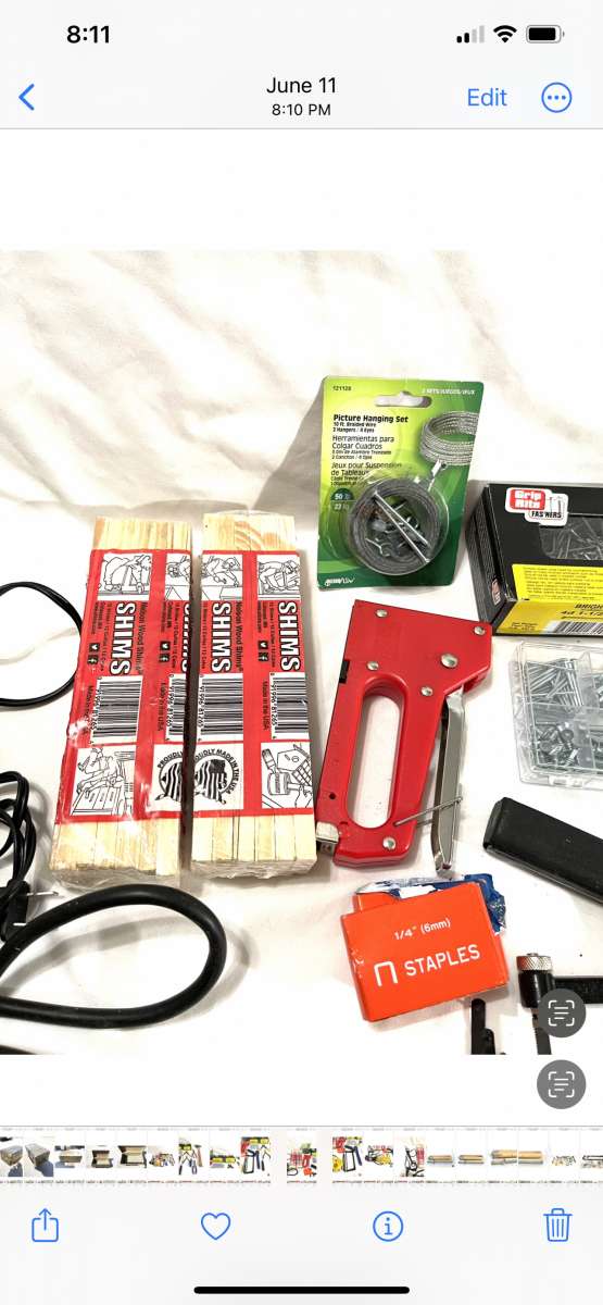 new and used hand tools and hardware