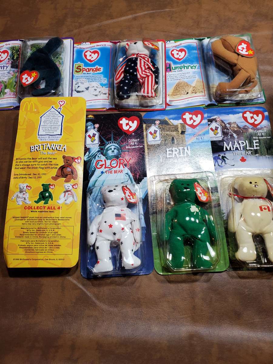 ty plush Beanie Babies