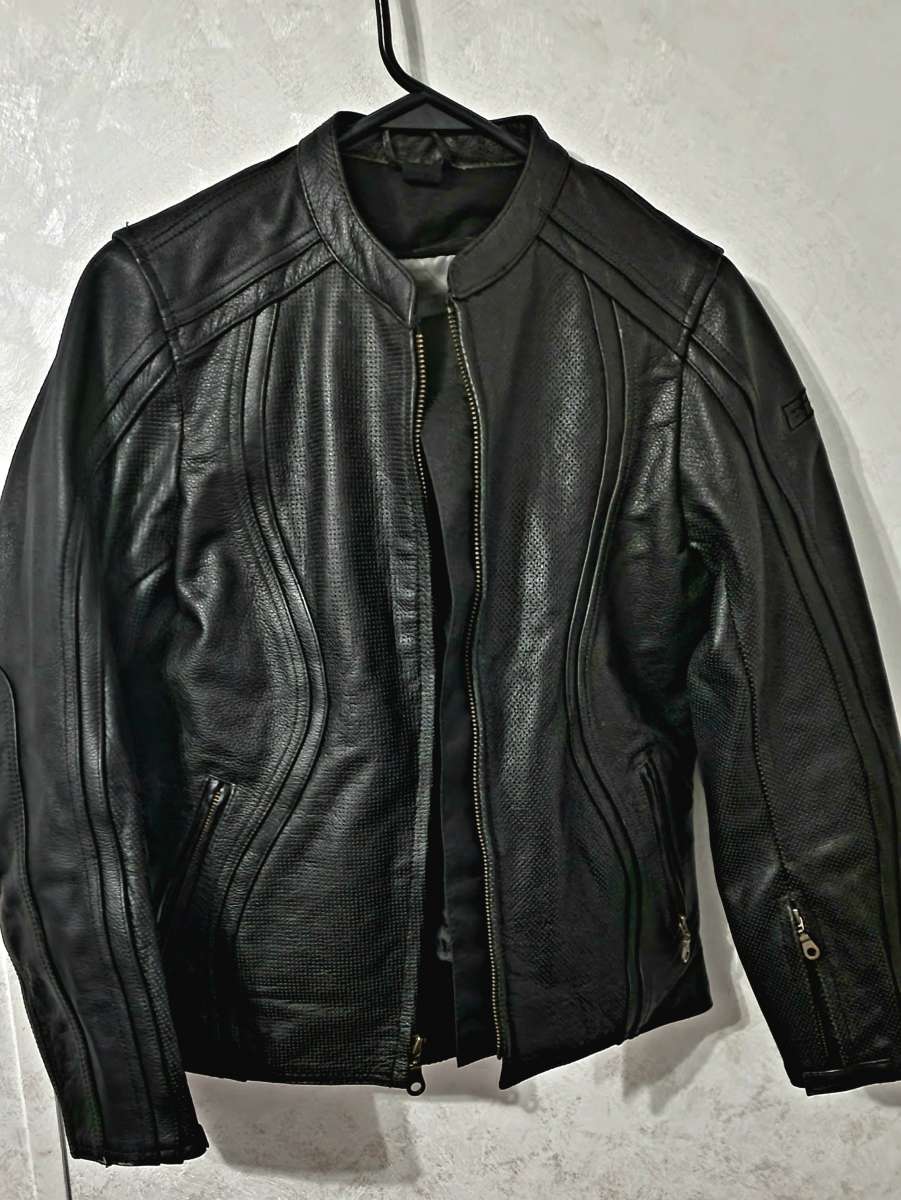 Bilt leather motorcycle jacket