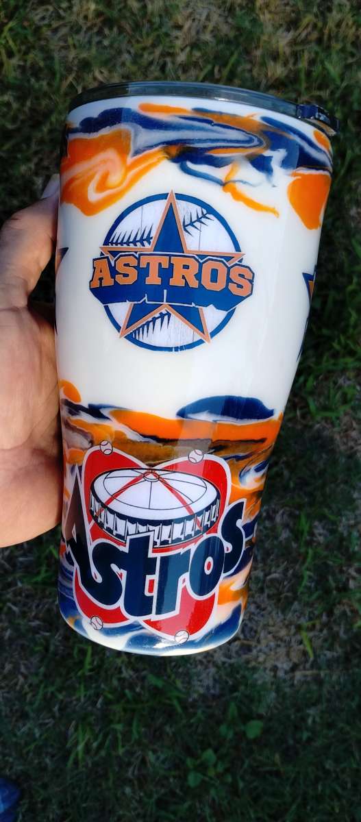 Houston Astros Stainless Steel Tumbler