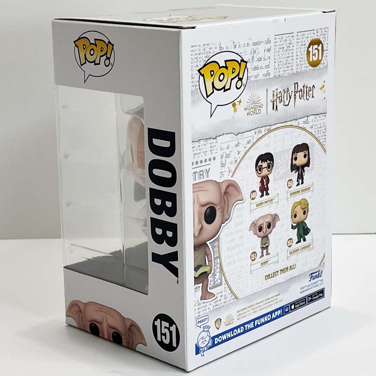 151 Dobby Harry Potter Funko Pop Chamber of Secrets NIB