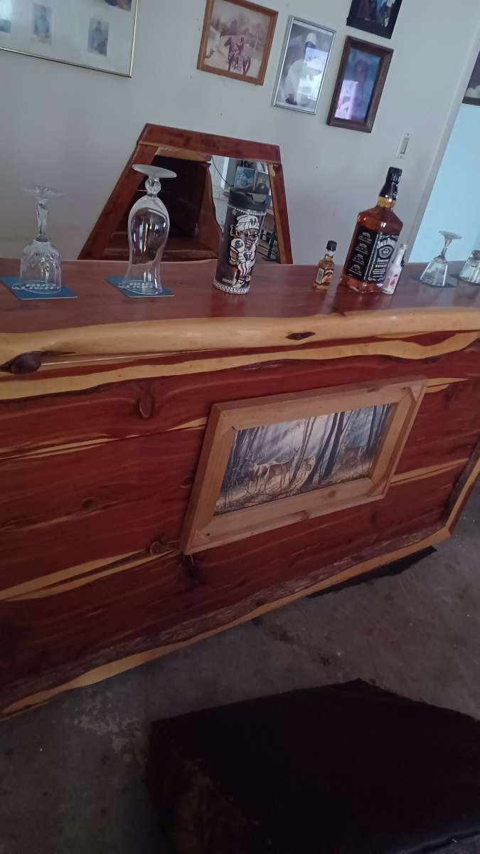 Homade cedar bar