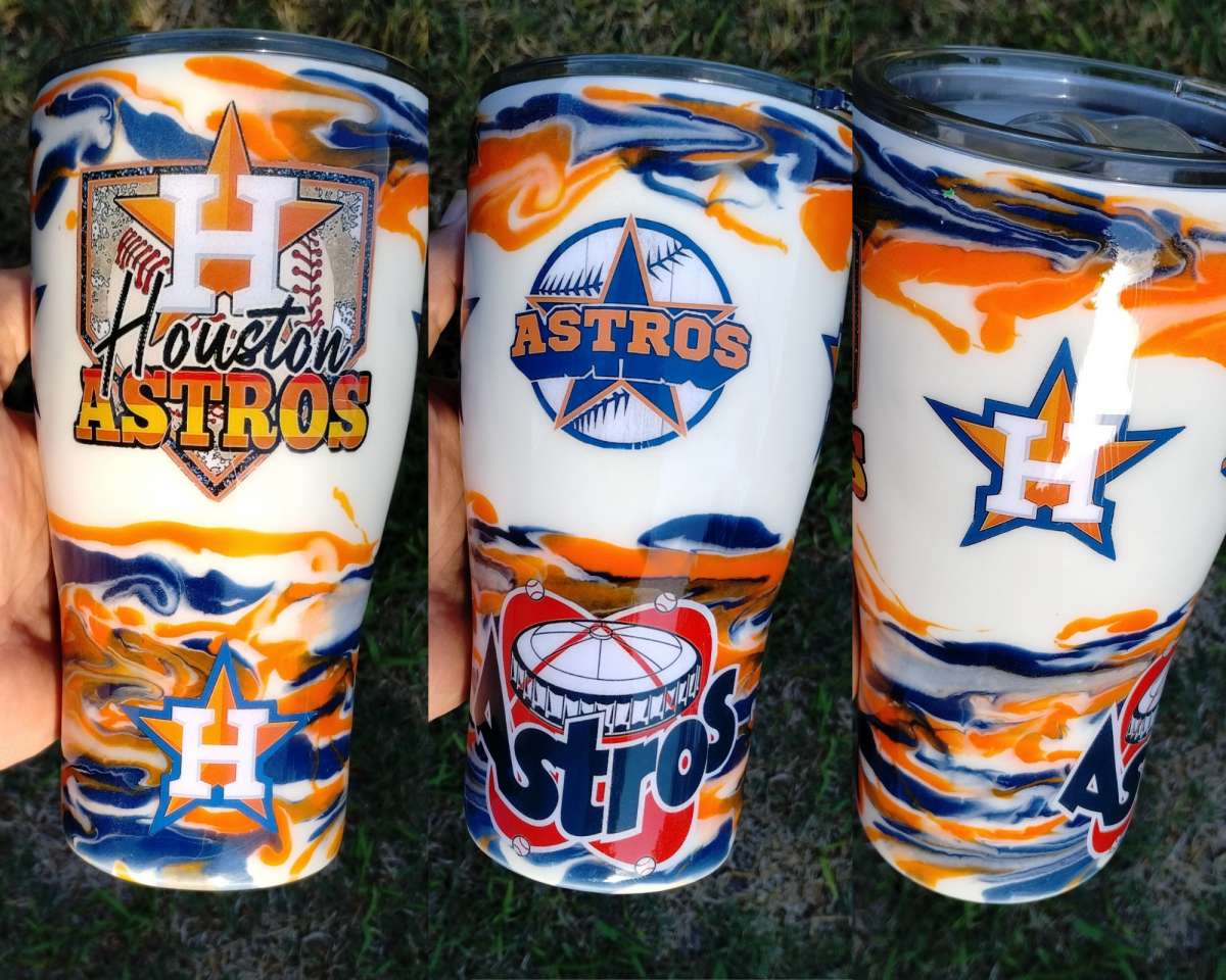 Houston Astros Stainless Steel Tumbler