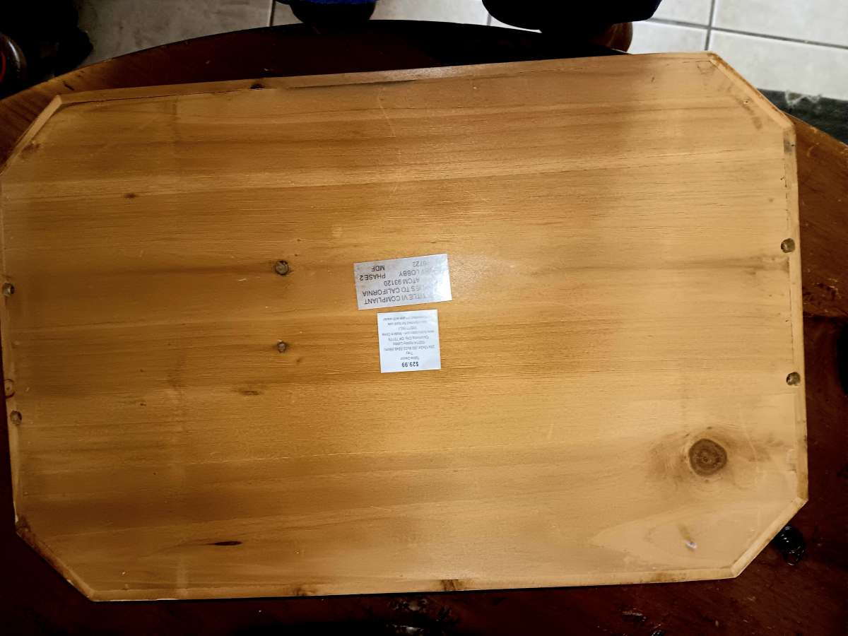 wooden breakfast in bed tray