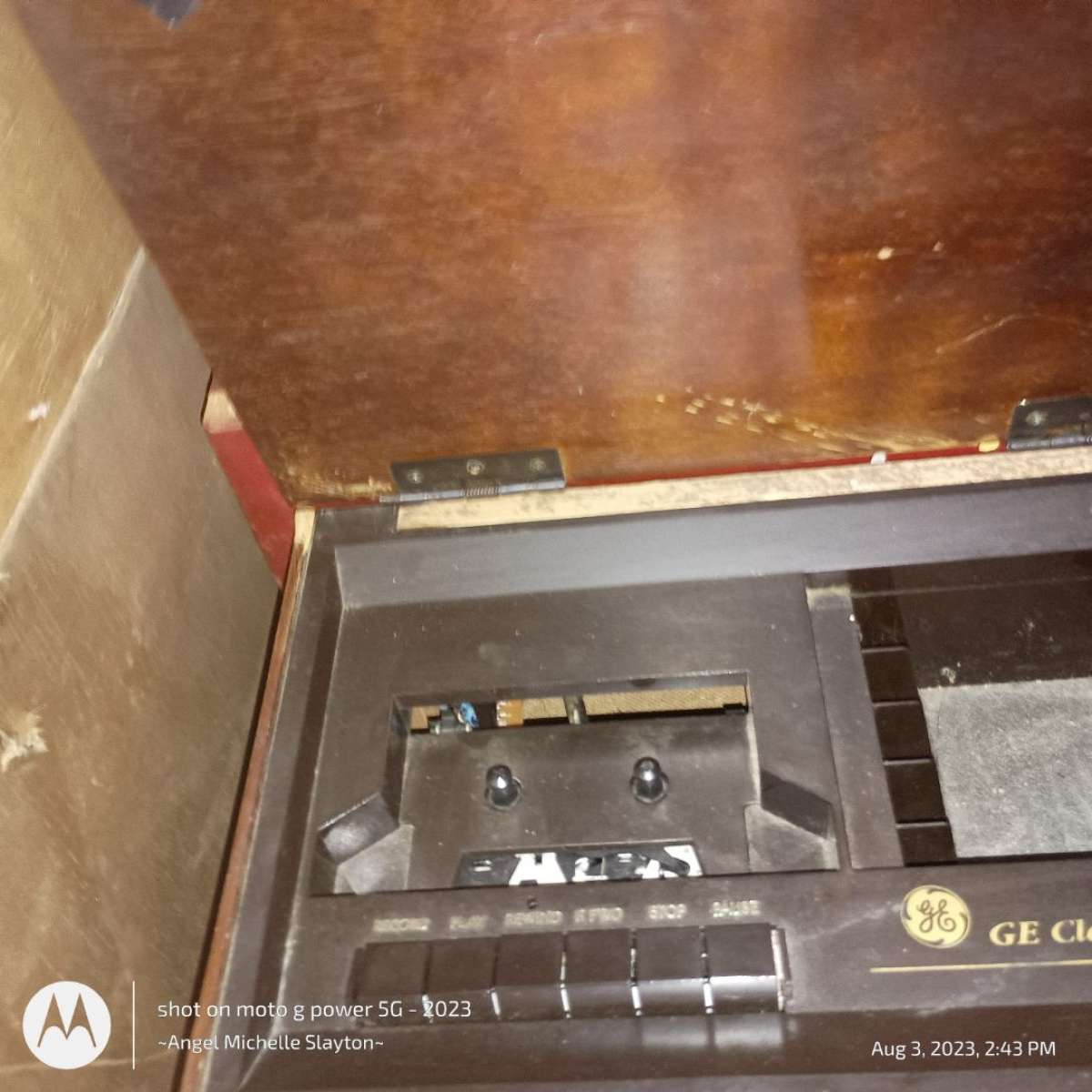 old radio from 70s works too